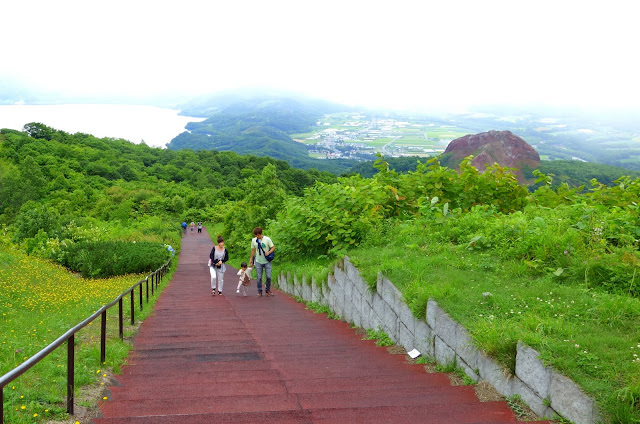北海道洞爺湖: 洞爺湖乃之風度假酒店、湖畔雕刻公園、有珠山纜車 [2Y6M]　