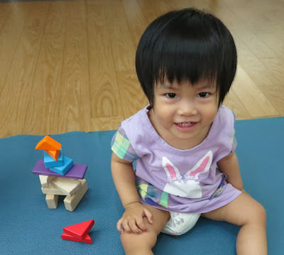 和寶寶一起玩積木 Building Blocks with My Baby V: 女兒的積木作品 [1Y4M+]