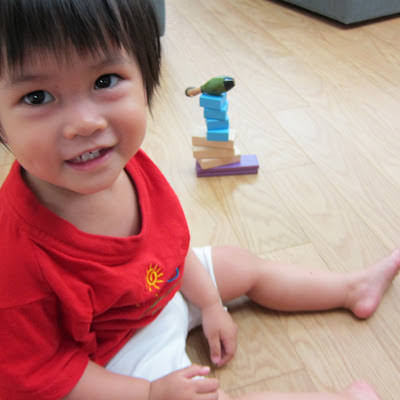 和寶寶一起玩積木 Building Blocks with My Baby V: 女兒的積木作品 [1Y4M+]