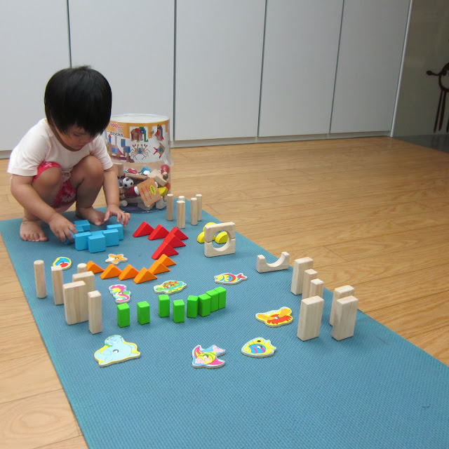 和寶寶一起玩積木 Building Blocks with My Baby VIII: 一起創作的樂趣 [1Y8M]