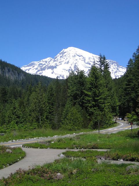 西雅圖 愛玩捉迷藏的火山 雷尼爾山 Mt. Rainier
