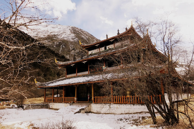四川 黃龍 Huanglong Scenic and Historic Interest Area 雪山、彩池、峽谷、和森林的夢幻組合