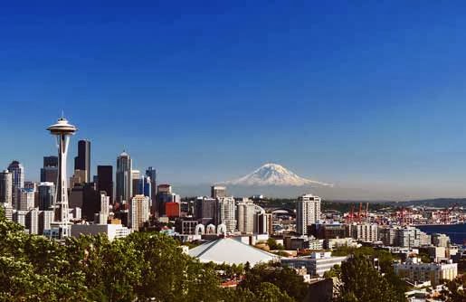 西雅圖 愛玩捉迷藏的火山 雷尼爾山 Mt. Rainier