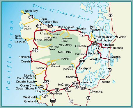Olympic National Park 多元的美景 奧林匹克國家公園
