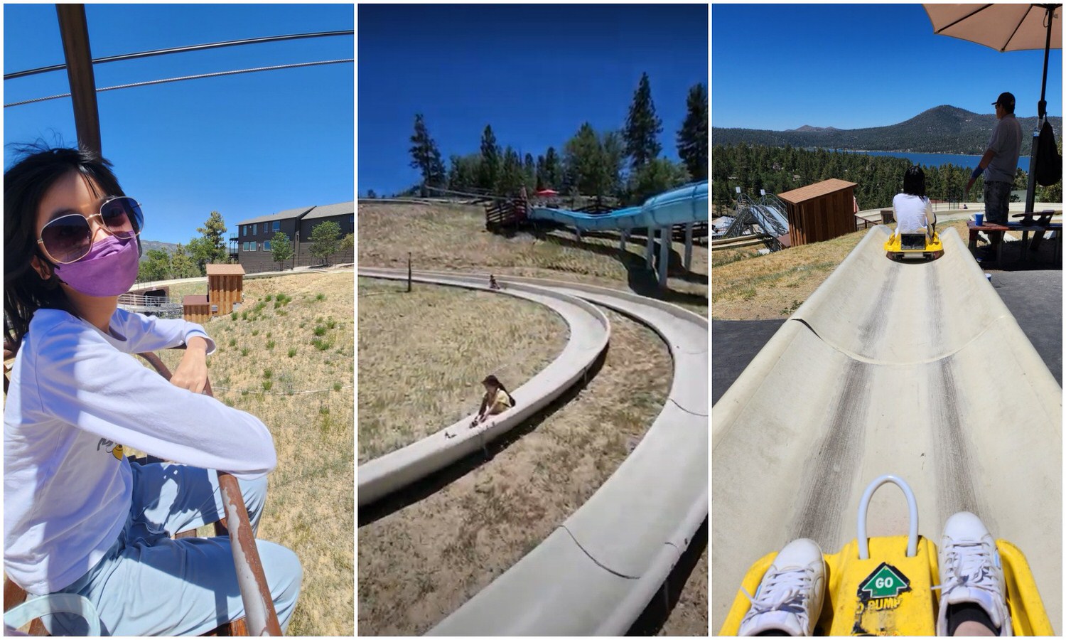 Alpine Slide at Magic Mountain 好玩的斜坡滑車與軌道車