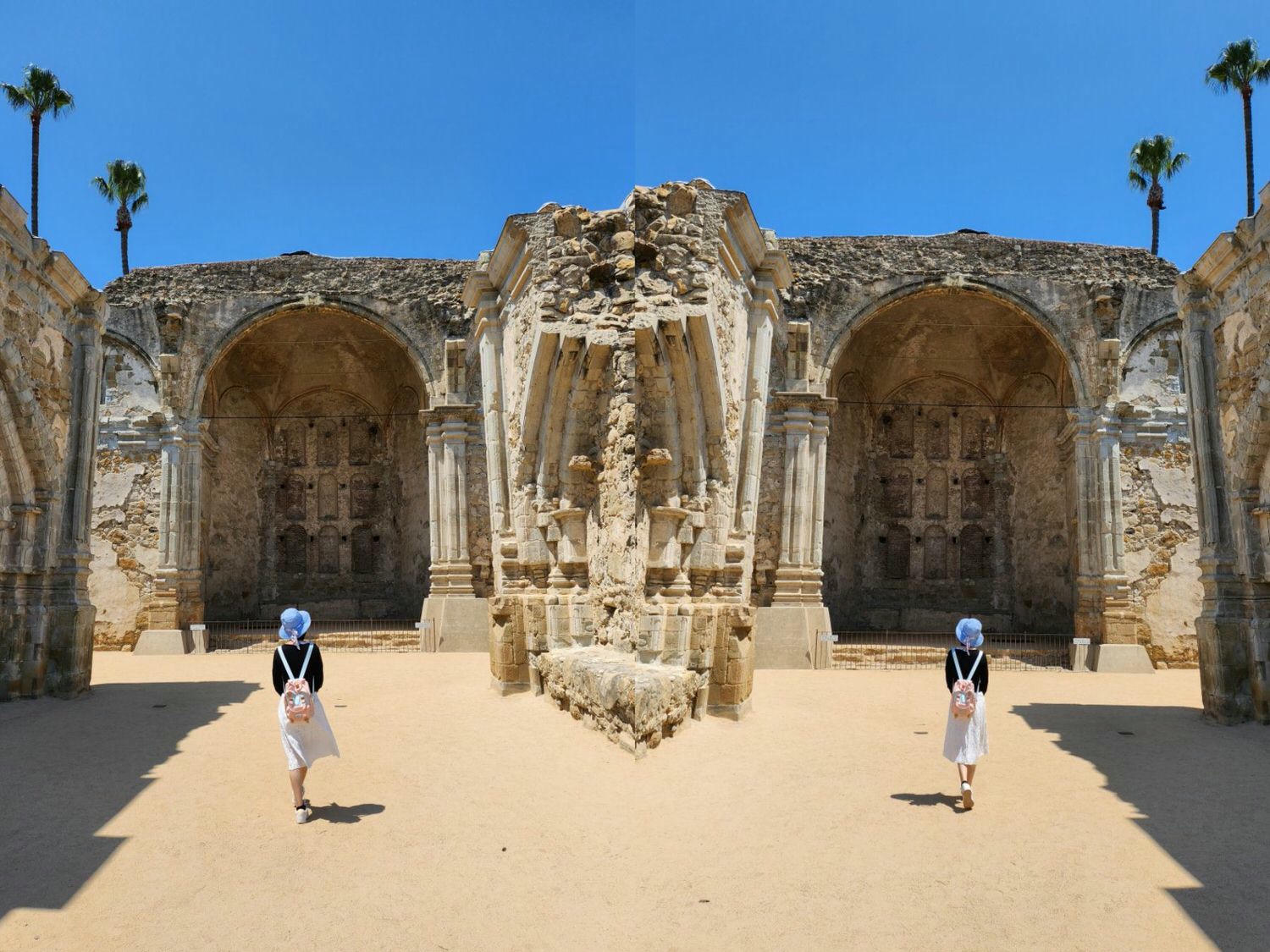 南加州 Mission San Juan Capistrano 聖胡安 燕子教堂