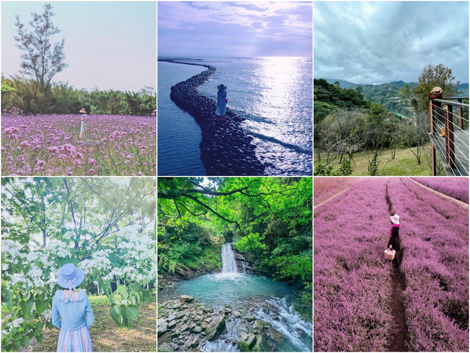 collage Taoyuan Nature