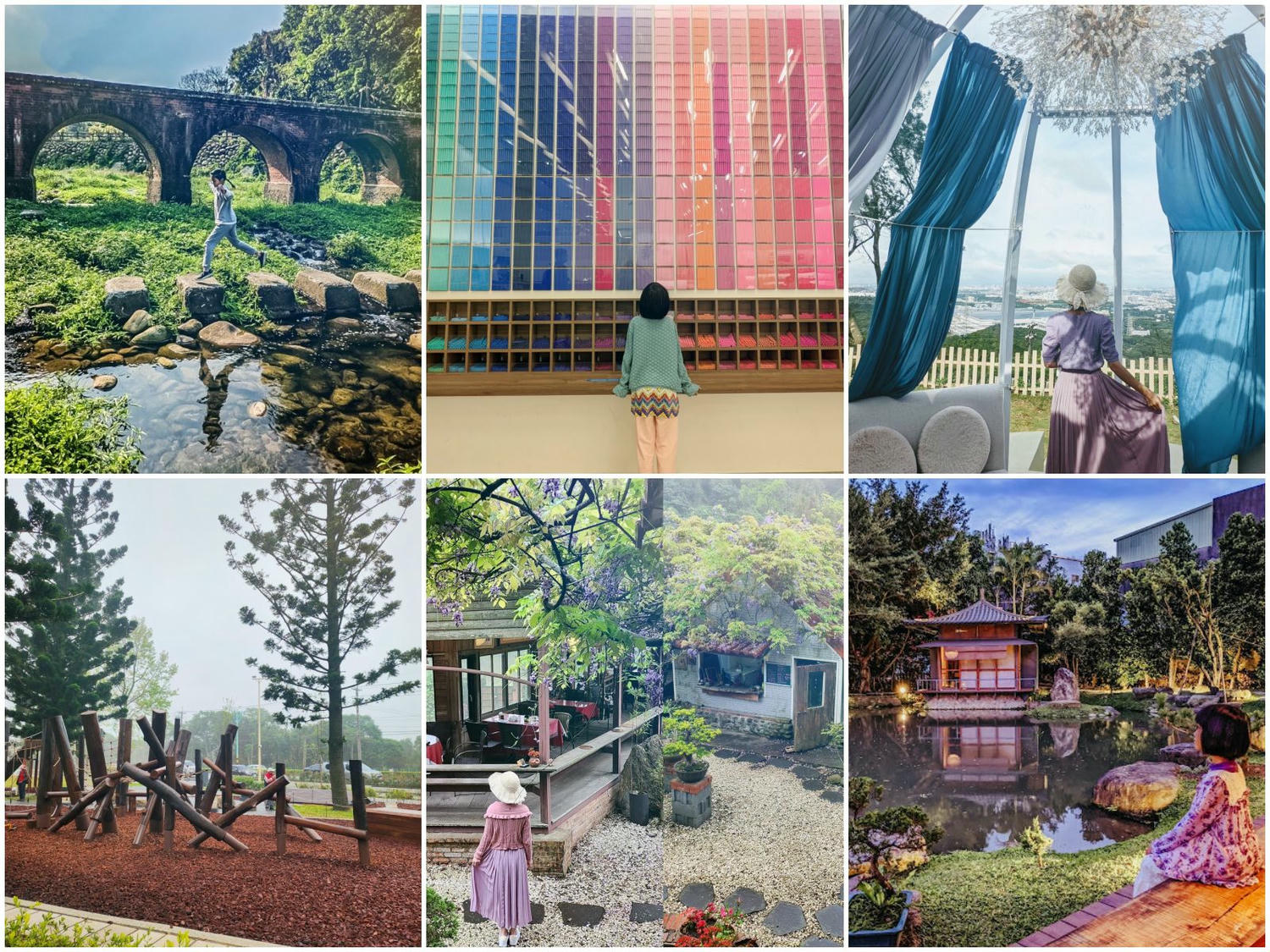 精選桃園龍潭景點。適合小旅行的美麗風景、適合親子旅行的景點，以及季節限定的賞花好去處。