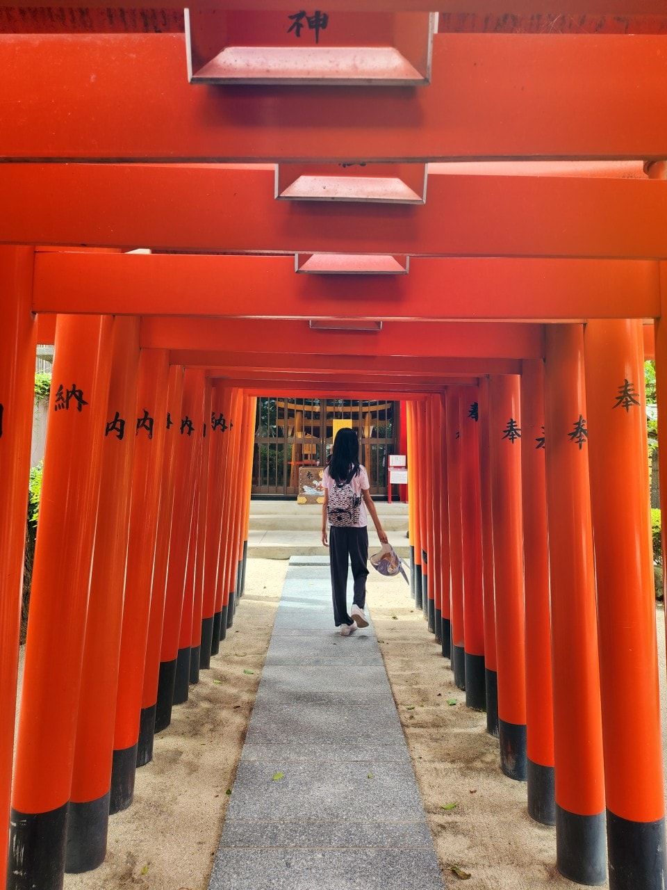 福岡櫛田神社。祈福保佑長壽、生意興隆的博多守護神，參觀壯觀彩飾山笠神轎