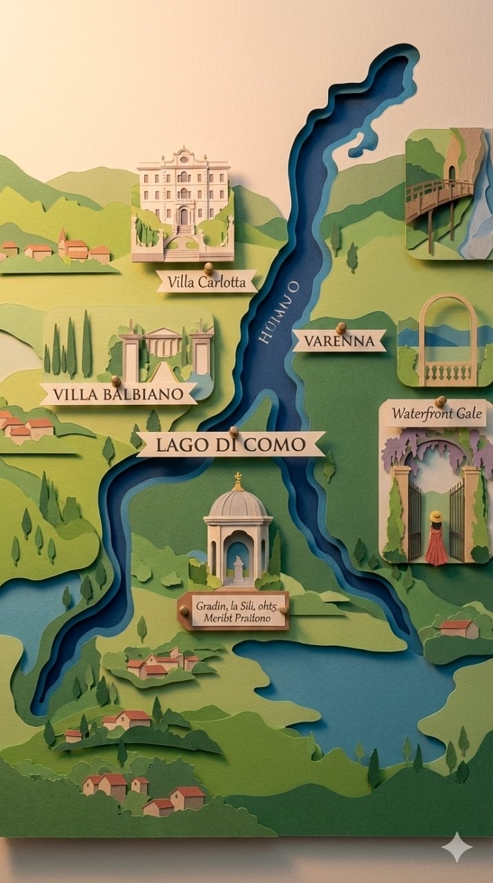 義大利科莫湖 水上交通經驗分享。渡輪線上購票步驟解說、乘船遊覽行程方案