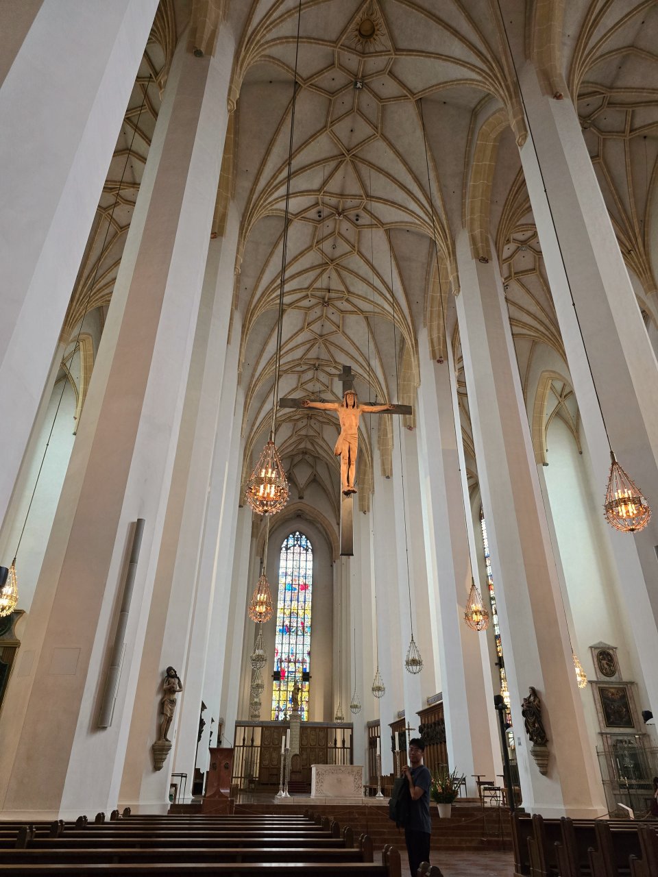 德國慕尼黑聖母升天教堂 Frauenkirche。城市天際線的代表建築，登塔後可俯瞰慕尼黑老城