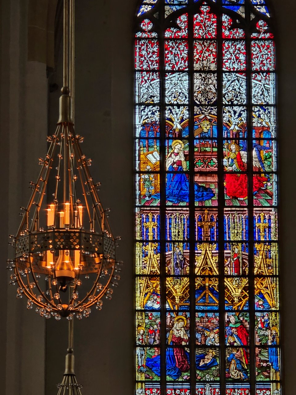 德國慕尼黑聖母升天教堂 Frauenkirche。城市天際線的代表建築，登塔後可俯瞰慕尼黑老城