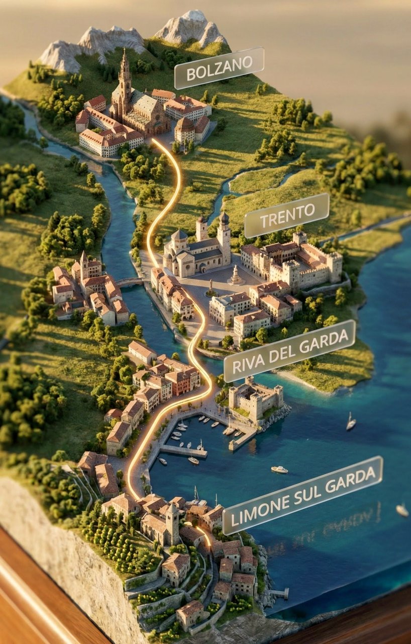 北義大利 多洛米蒂和浪漫湖區之旅 Gemini 生成行程圖。插畫/模型/樂高/紙雕/拼布/立體書版 - 第6張圖 北義大利 多洛米蒂和浪漫湖區之旅 Gemini 生成行程圖。插畫/模型/樂高/紙雕/拼布/立體書版