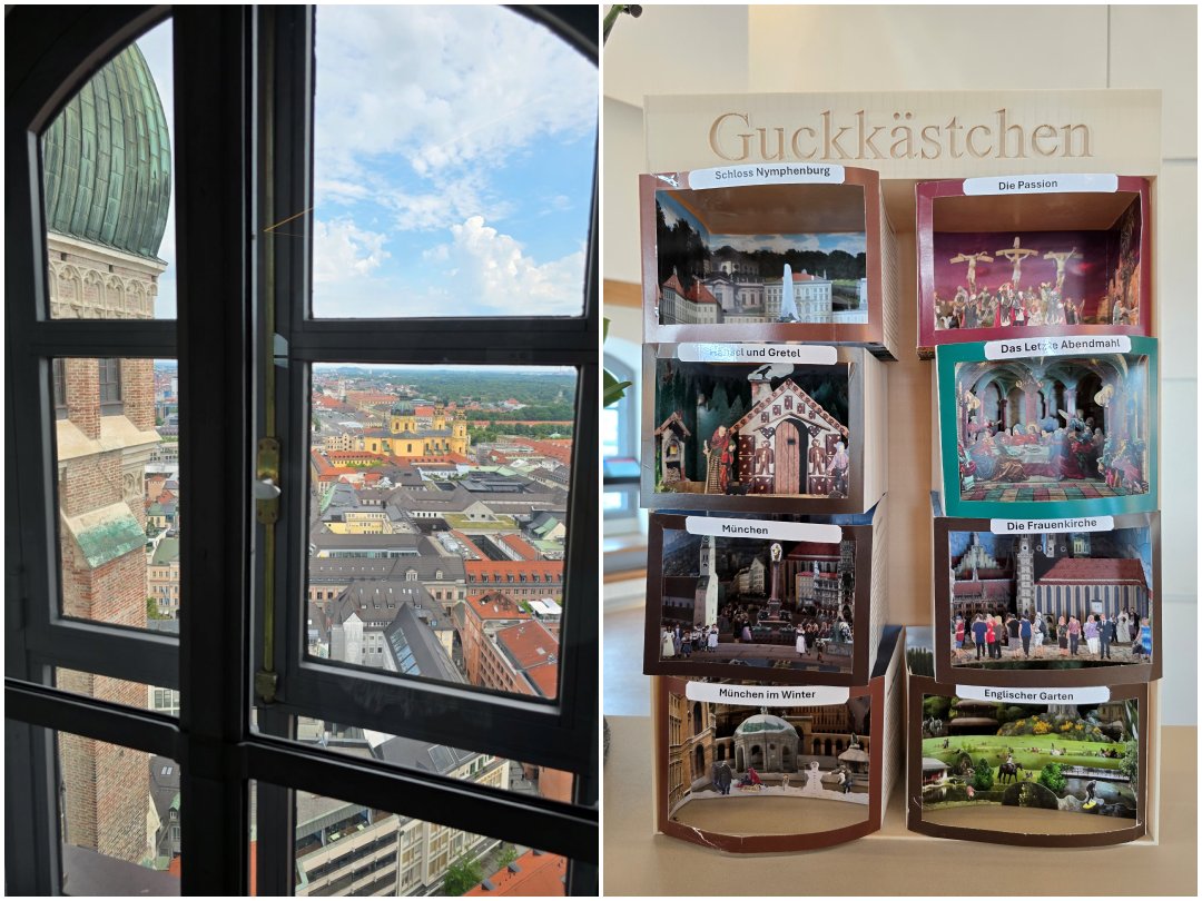 德國慕尼黑聖母升天教堂 Frauenkirche。城市天際線的代表建築，登塔後可俯瞰慕尼黑老城